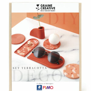 Fimo kit home deco - Terracotta